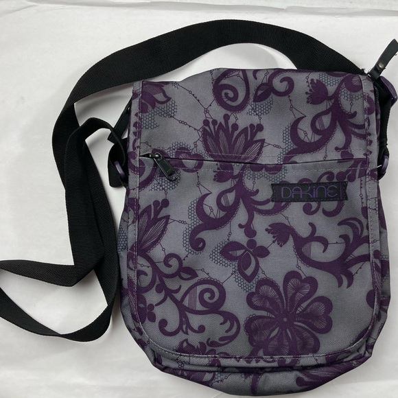 Dakine Purple and Gray Crossbody Bag - Picture 1 of 9